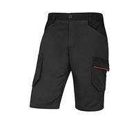 Delta Plus Bermuda DE Trabajo Mach 2 DE POLIÉSTER/ALGODÓN/Elastano Talla M, Gris-Naranja, 0