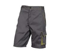 Delta plus - Bermuda panostyle poliester algodón gris/verde talla xl