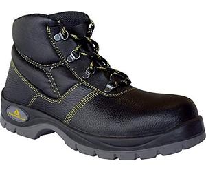 Delta plus calzado - Juego bota piel poliuretano negro talla 38(1 par)