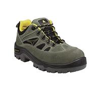 Delta plus calzado - Zapato serraje aterciopelado mesh suela poliuretano 2d 45 verde/negro