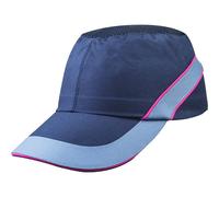 Delta plus proteccion cabeza - Gorra antigolpes ventilada 7cm carcasa polietileno negro/rojo
