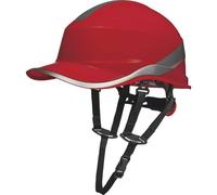 DELTA PLUS Casco De Seguridad Para Béisbol Con Protección De Mentón Hi Vis
