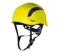 Delta plus - Casco obra granite wind ajustable amarillo fluo