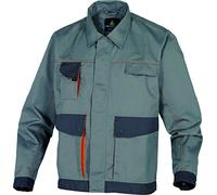 Delta plus - Chaqueta d-mach poliester algodón gris naranja talla l-
