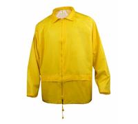 Delta plus - Conjunto lluvia poliester pvc amarillo talla xxl