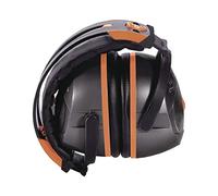 Deltaplus DELTA PLUS Interlagosfo SNR - Almohadillas acolchadas plegables de ABS de 30 dB con 2 arcos ajustables cómodos, color negro