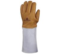 Delta plus guantes de piel - Guante criogenico flor cabra amarillo talla 10