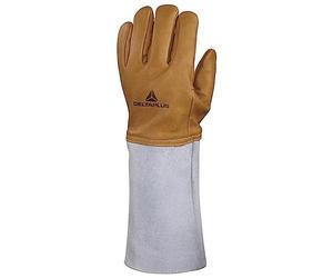 Delta plus guantes de piel - Guante criogenico flor cabra amarillo talla 10