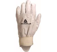 Delta plus guantes de piel - Guante mantenimiento flor cabra gris talla 8