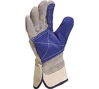 Delta plus guantes sinteticos de piel - Guante americana serraje vacuno reforzado 2a talla 10