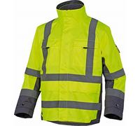 Delta plus ind.alta visibilidad - Parka av poliester oxford poliuretano talla s amarillo fluorescente/gris