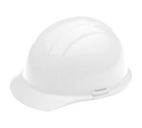 Delta Plus Independence MegaRatchet Cap con Correa de Barbilla de 4 Puntos, Color Blanco (WEL16771WH)