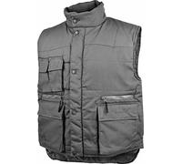Delta plus indumentaria frio - Chaleco bolsillos poliester algodón gris talla xxxl