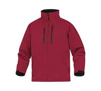 Delta Plus milt2ropt Parka poliéster y Elastano, resistente al agua y al viento, Rojo, S, 10 unidades)