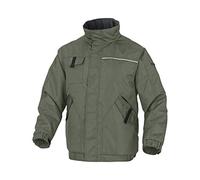 Delta Plus NORT2VE3X - Cazadora de poliéster con protección de poliuretano (talla 3XL), color verde y negro