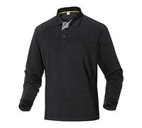 Delta Plus TURINNOPT Turino - Polo de algodón, talla pequeña, color negro, paquete de 10