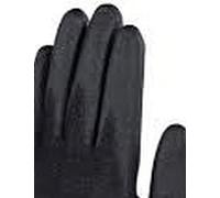 Delta Plus VE702PN10 - Guantes de punto fino (poliéster, palma de PU), color negro