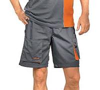 Delta plus vestuario laboral - Bermuda 65/35 poliester algodón gris xxl