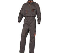 Delta plus vestuario laboral - Buzo cremallera 65/35 poliester algodón gris -l