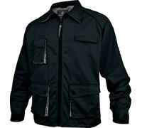 Delta plus vestuario laboral - Chaqueta 65/35 poliester algodón negro talla xl