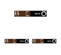 Delta Q - Cápsulas de Café Molido EpiQ - Espresso Intenso con Notas de Nueces Tostadas - Intensidad 14 - Molido Natural - 10 Cápsulas (Paquete de 3)