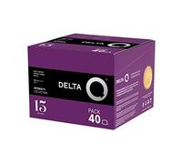Delta Q - Cápsulas de Café Molido MythiQ - Espresso Intenso con Notas de Cacao, Chocolate, Nueces Tostadas - Molido Natural - 40 Cápsulas