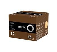 Delta Q - Cápsulas de Café Molido EpiQ - Espresso Intenso con Notas de Nueces Tostadas - Intensidad 14 - Molido Natural - 40 Cápsulas