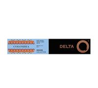 Delta Q Origen Colombia - Espresso con Notas de Aroma Floral y Chocolate. Cápsulas de Café Molido Natural - 10 Cápsulas