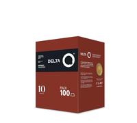 Delta Q | Qalidus 100 Cápsulas Café Compatibles Delta Q Intensidad 10