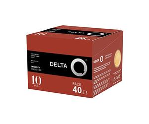 Delta Q Qalidus - Pack XL de 40 Cápsulas de Café Tostado Molido (40 x 5,5 g)