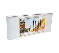 Delta RUECAB - Portatroncos - Portatroncos interior de acero Otto, transporte leña calefacción, portatroncos - 76 x 71 x 31 cm - Material: acero negro - Color: negro - Peso: 5 kg - Robusto y duradero