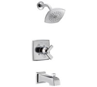 Delta T17464 Ashlyn Monitor 17 Series - Embellecedor para bañera y ducha, color cromado