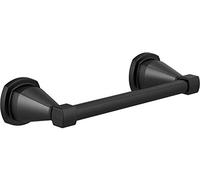 Delta - Toallero de barra, Flat Black, 8 pulgadas