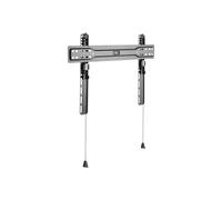 DELTACO ARM-0151 - Soporte de Pared Fijo con Nivel de Burbuja, Adecuado para Pantalla de 37 a 70 Pulgadas - Negro