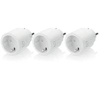 Deltaco 817002 deltaco Smart Home sh-p01-3p - Pack de 3 Tomas conectadas wi-fi 2.4ghz 802.11b/g/n - Blanco