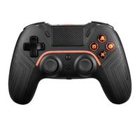 DTG GAM-139 - Mando para PS4 y PC DelTaco Gaming, inalámbrico, negro