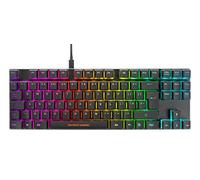 DELTACO Gaming DK420 TKL Teclado mecánico para Juegos - Outemu Red Switches & RGB Iluminación - Diseño del Reino Unido - Negro