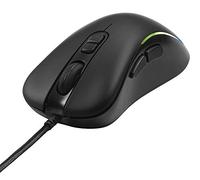 DELTACO Gaming DM120 ratón para Juegos con Cable Óptico Negro 7 Botones 800 dpi, 1200 dpi, 1600 dpi,