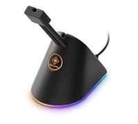 DELTACO GAMING Ratón elástico RGB - 8 Modos RGB - USB-C - Negro