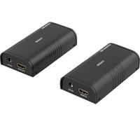 DELTACO HDMI de 221 Ethernet HDMI Extender, 120 m en 1080p con CAT6 Negro