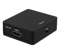Deltaco HDMI de 7050 HDMI Splitter, 1 x Entrada, 2 x Salida, 6.75 Gbit/s, Color Negro