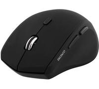 Deltaco MS-805 - Ratón (mano derecha, Óptico, RF inalámbrico, 1600 DPI, Black)