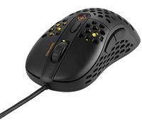 DELTACO Ratón Gaming Negro