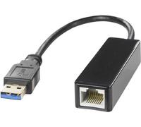 Deltaco Tarjeta de Red Ethernet USB3-GIGA5 1000 Mbps - Tarjetas de Red (cableado, USB, Ethernet, 1000 Mbps, Negro)