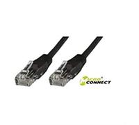 Deltaco UTP Cat5e - Cable de Red (10 m, RJ-45, RJ-45, Negro)