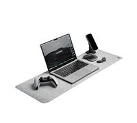 DELTAHUB - Almohadilla Protectora de Escritorio de Fieltro Minimalista, antideshilachado, Antideslizante, fácil de Limpiar, fácil Deslizamiento, Larga duración, diseño Elegante, cómoda, Resistente,