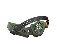 DELTAHUB Carpio G2.0 - Reposamuñecas ergonómico para diestros, con correa de silicona, soporte de muñeca, reduce la sobreextensión, la fatiga y el dolor de muñeca, fácil deslizamiento (verde, S)