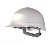 Deltaplus - Casco de obra Zircon 1 blanco, fabricado en Italia, con cierre de hebilla, casco aislante clase 0 EN397 EN50365 (Zircon 1 blanco)