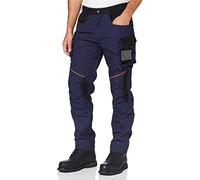 Deltaplus M2-Corp Mcpan - Pantalones de deporte, color azul marino y negro, talla L