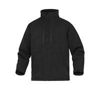 Deltaplus MILT2NOPT - Parka de poliéster y elastano, resistente al agua y al viento, color negro, talla S